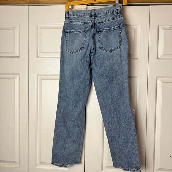 PacSun High Rise Blue Distressed Jeans - Picture 8 of 8